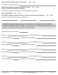 Formulario HFS2378MBS Beneficios De Salud Para Trabajadores Con Discapacidades (Solicitud Por Correo) - Illinois (Spanish), Page 5