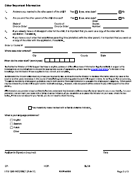 Form HFS1283 application for Child Support Services (Title IV-D) - Illinois, Page 3