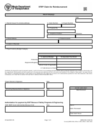 Document preview: Form BSPE500 Step Claim for Reimbursement - Illinois