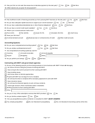 Form SBE2323 Dbe Needs Assessment - Illinois, Page 7