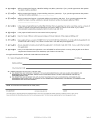 Form OG-10 Permit Application to Drill, Deepen, or Convert a Well - Illinois, Page 4