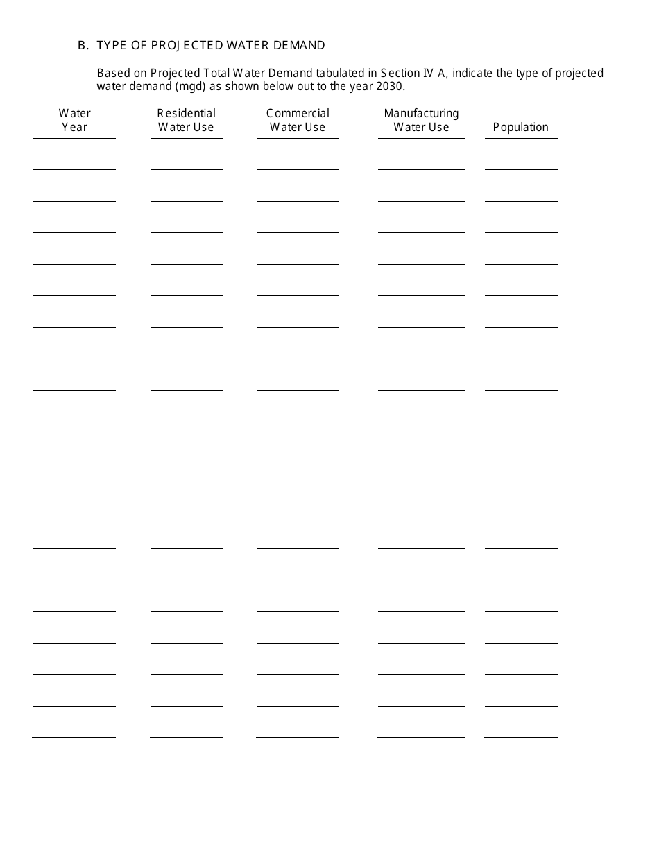 Lake Michigan Water Allocation - Application for Permit - Illinois, Page 6