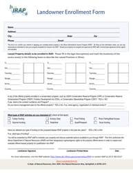 enrollment landowner illinois