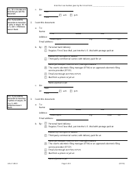 Form AR-A1403.3 Answer/Response to Complaint/Petition - Illinois, Page 3
