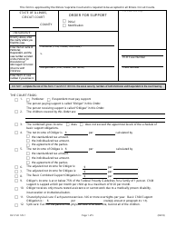 Document preview: Form DV-CSO129.1 Order for Support - Illinois