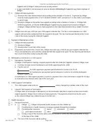 Form DV-CSO129.1 Order for Support - Illinois, Page 3