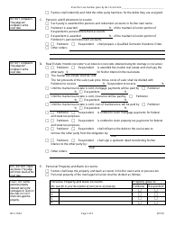 Form DV-J104.2 Judgment of Dissolution of Marriage / Civil Union (Divorce No Children) - Illinois, Page 3