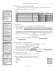 Form DV-A120.2 Financial Affidavit (Family &amp; Divorce Cases) - Illinois, Page 2