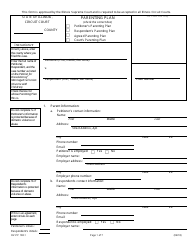 Document preview: Form DV-PP108.1 Parenting Plan - Illinois