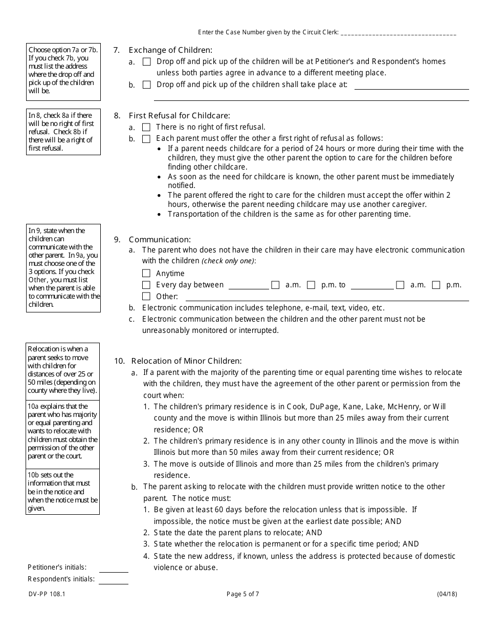 Form DVPP108.1 Fill Out, Sign Online and Download Fillable PDF