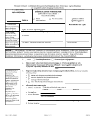 Document preview: Form DV-A120.1 Financial Affidavit (Family & Divorce Cases) - Illinois (Polish)