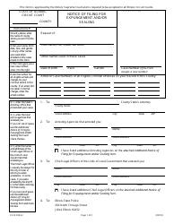 Form EX-N2904.2 &quot;Notice of Filing for Expungement and/or Sealing&quot; - Illinois