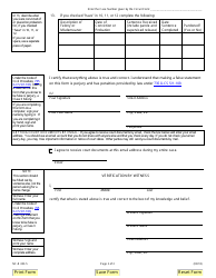 Form NC-R303.5 Request for Name Change (Adult) - Illinois, Page 2