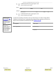 Form NCM-N2007.2 Notice of Court Date Request for Name Change(Minor Children) - Illinois, Page 2