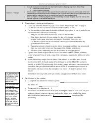 Form SC-C3003.1 Citation to Discover Assets to Debtor&#039;s Employer - Illinois, Page 2