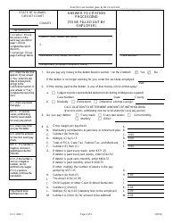 Form SC-C3003.1 Citation to Discover Assets to Debtor&#039;s Employer - Illinois, Page 4