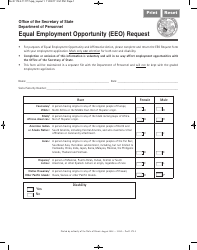 Document preview: Form Per D173.5 Equal Employment Opportunity (EEO) Request - Illinois
