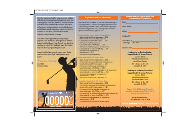 Form VSD706.3 Support Youth Golf License Plates Request Form - Illinois, Page 2