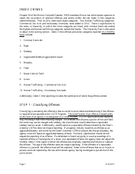 Form ISP2-423C Monthly Index Crime Form - Uniform Crime Reporting Program - Illinois, Page 2