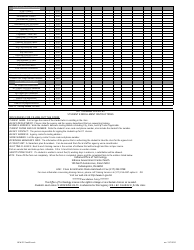 Student Enrollment Form for Pc End User Training - Indiana, Page 2