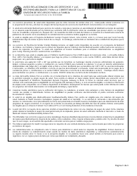 Formulario del Estado 55372 (DFR0009MS) Aviso Relacionado Con Los Derechos Y Las Responsabilidades Para La Cobertura De Salud - Indiana (Spanish), Page 3