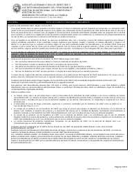 Formulario del Estado 54106 (DFR0009CS) Aviso Relacionado Con Los Derechos Y Las Responsabilidades Del Programa De Asistencia Nutricional Suplementaria Y Asistencia Cash - Indiana (Spanish), Page 3