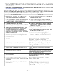 State Form 51334 Applicant Disclosure and Release for Consumer and Investigative Consumer Reports - Indiana, Page 3