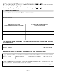 State Form 52403 Employee Work Profile and Performance Appraisal Report - Indiana, Page 5