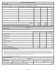 State Form 54237 Grant Budget - Indiana, Page 3