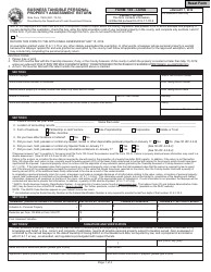 State Form 11405 (103-LONG) Business Tangible Personal Property Assessment Return - Indiana