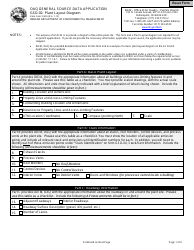 State Form 51605 Oaq General Source Data Application Gsd-02: Plant Layout Diagram - Indiana