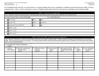 Form GSD-06 (State Form 51612) General Source Data - Particulate Emissions - Indiana, Page 3