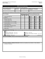 State Form 52556 (PI-15) Oaq Process Information Application - Portland Cement Manufacturing - Indiana, Page 3