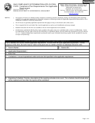 Document preview: State Form 51862 (CD-02) Oaq Compliance Determination Application - Compliance Plan Requirements Per Applicable Requirement - Indiana