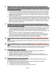 Instructions for State Form 44593 Notification of Demolition and Renovation Operations - Indiana, Page 3