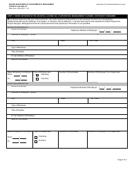 State Form 43786 Application for Individual Asbestos License - Indiana, Page 2