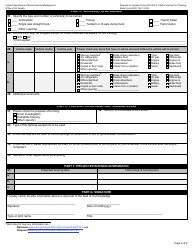 State Form 50337 Request for Variance From 326 Iac 4-1 (Motor Vehicle Fire Training) - Indiana, Page 2
