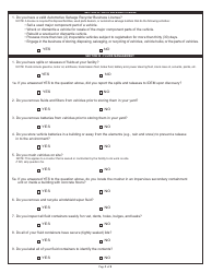 State Form 53765 Auto Salvage Recyclers Environmental Self-audit Checklist - Indiana, Page 2