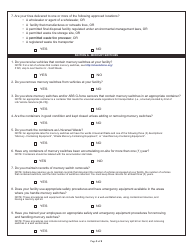 State Form 53765 Auto Salvage Recyclers Environmental Self-audit Checklist - Indiana, Page 5
