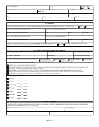 State Form 40248 Automotive Salvage Recycler License Application - Indiana, Page 2