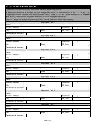 State Form 49832 Confined Feeding Operation Request for Approval Transfer - Indiana, Page 3