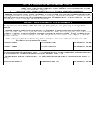 State Form 50393 Solid Waste Facility Permit Transfer Application - Indiana, Page 2