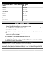 State Form 50386 Solid Waste Land Disposal Facility Permit Renewal Application - Indiana, Page 3