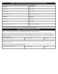 State Form 50392 Solid Waste Processing Facility Permit Application - Indiana, Page 3