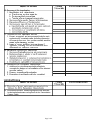 State Form 53413 Remediation Work Plan Completeness Checklist - Indiana, Page 2