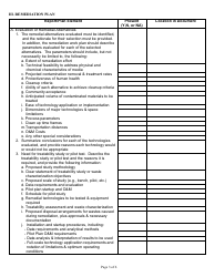 State Form 53413 Remediation Work Plan Completeness Checklist - Indiana, Page 3