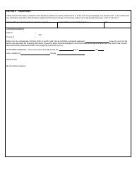 State Form 50400 Good Character Disclosure Statement - Indiana, Page 4