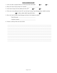 State Form 47271 Voluntary Remediation Program Application - Indiana, Page 12