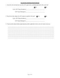 State Form 47271 Voluntary Remediation Program Application - Indiana, Page 7