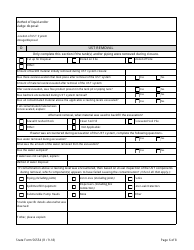 State Form 56554 Underground Storage Tank Closure Report - Indiana, Page 6